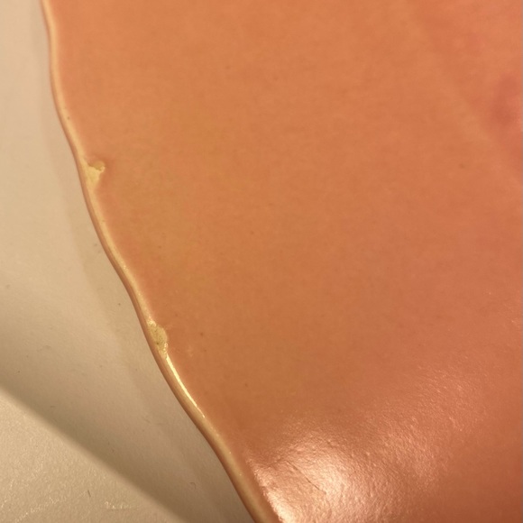 Pink Vernon Kilns California Pottery Platter - Picture 9 of 10